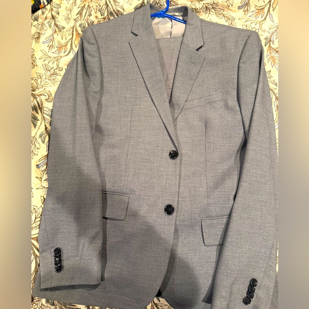 H&M gray suit